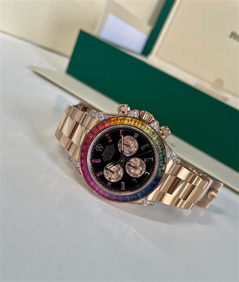 rolex rainbow original price|rolex rainbow 116595rbow price.